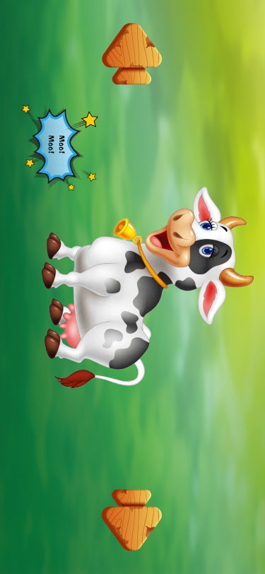 Cow jumping